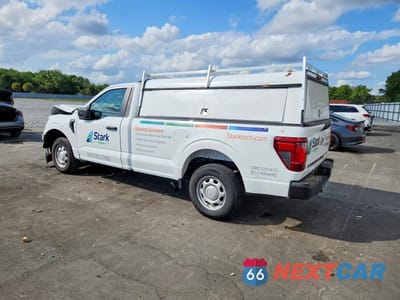 Drugie zdjęcie samochodu z przodu: 2024 FORD F150 XL VIN:1FTMF1KP1RKF08530 - miniatura
