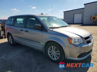 Czwarte zdjęcie samochodu z boku: 2016 DODGE GRAND CARAVAN SE VIN:2C4RDGBG4GR378501 - miniatura