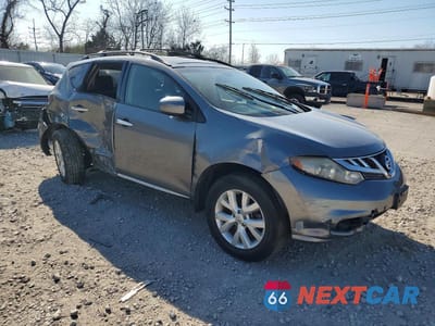 Czwarte zdjęcie samochodu z boku: 2014 NISSAN MURANO SL VIN:JN8AZ1MW0EW513546 - miniatura