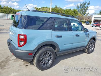 Trzecie zdjęcie samochodu z tyłu: 2023 FORD BRONCO SPORT BIG BEND VIN:3FMCR9B62PRD71921 - miniatura