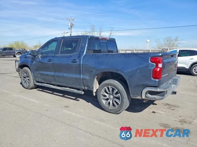 Drugie zdjęcie samochodu z przodu: 2021 CHEVROLET SILVERADO C1500 LT VIN:3GCPWCED5MG111316 - miniatura