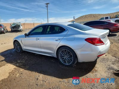 Drugie zdjęcie samochodu z przodu: 2019 GENESIS G70 2.0T ADVANCED VIN:KMTG34LA3KU020970 - miniatura