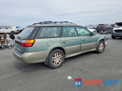 Trzecie zdjęcie samochodu z tyłu: 2003 SUBARU LEGACY OUTBACK LIMITED VIN:4S3BH686X37612716 - miniatura