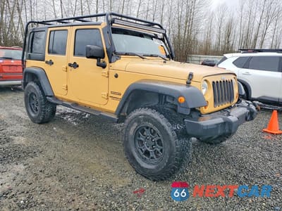 Czwarte zdjęcie samochodu z boku: 2013 JEEP WRANGLER UNLIMITED SPORT VIN:1C4BJWDG6DL638368 - miniatura