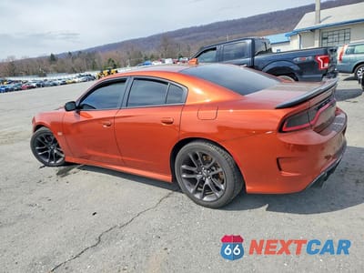 Drugie zdjęcie samochodu z przodu: 2021 DODGE CHARGER SCAT PACK VIN:2C3CDXGJ7MH619290 - miniatura