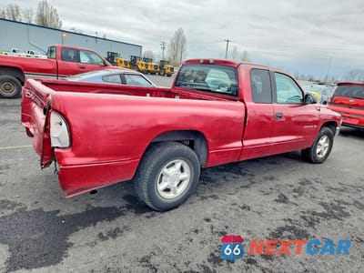 Trzecie zdjęcie samochodu z tyłu: 1999 DODGE DAKOTA VIN:1B7GL22X3XS302408 - miniatura