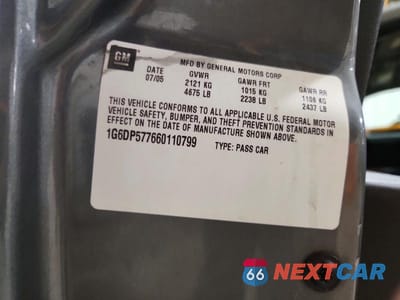 Zdjęcie 12 z 12 samochodu: 2006 CADILLAC CTS HI FEATURE V6 VIN:1G6DP577660110799 - miniatura