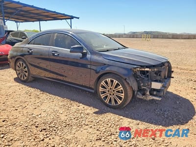 Czwarte zdjęcie samochodu z boku: 2018 MERCEDES-BENZ CLA 250 VIN:WDDSJ4EB4JN590642 - miniatura