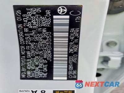 Zdjęcie 12 z 12 samochodu: 2026 TOYOTA COROLLA HYBRID LE VIN:JTDBCMFEXT3137573 - miniatura