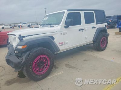 2020 JEEP WRANGLER UNLIMITED SPORT 1C4HJXDG4LW340091 - główne zdjęcie licytacji z USA - miniatura