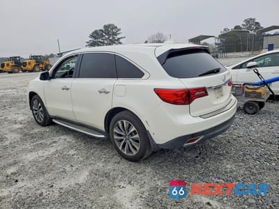 Drugie zdjęcie samochodu z przodu: 2016 ACURA MDX TECHNOLOGY VIN:5FRYD3H43GB019636 - miniatura