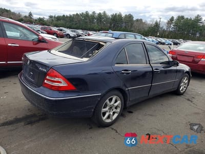 Trzecie zdjęcie samochodu z tyłu: 2007 MERCEDES-BENZ C 280 4MATIC VIN:WDBRF92H17F876353 - miniatura