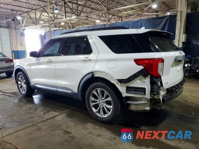 Drugie zdjęcie samochodu z przodu: 2020 FORD EXPLORER XLT VIN:1FMSK8DH9LGA42921 - miniatura