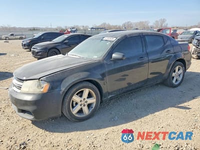 2012 DODGE AVENGER SXT 1C3CDZCB1CN137222 - główne zdjęcie licytacji z USA - miniatura