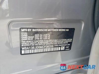 Zdjęcie 12 z 12 samochodu: 2021 BMW 530 XI VIN:WBA13BJ0XMCF06056 - miniatura