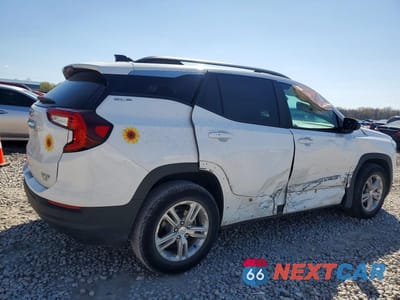 Trzecie zdjęcie samochodu z tyłu: 2023 GMC TERRAIN SLE VIN:3GKALMEG5PL213102 - miniatura