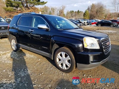 Czwarte zdjęcie samochodu z boku: 2016 GMC TERRAIN SLT VIN:2GKFLPE36G6128682 - miniatura
