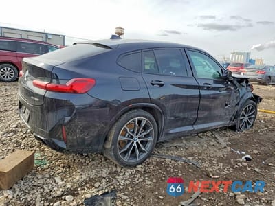 Trzecie zdjęcie samochodu z tyłu: 2022 BMW X4 XDRIVE30I VIN:5UX33DT00N9K76476 - miniatura