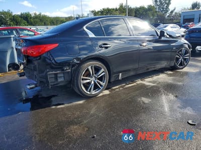 Trzecie zdjęcie samochodu z tyłu: 2017 INFINITI Q50 3.0T PREMIUM VIN:JN1EV7AP7HM731835 - miniatura