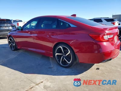 Drugie zdjęcie samochodu z przodu: 2020 HONDA ACCORD SPORT VIN:1HGCV1F37LA078751 - miniatura