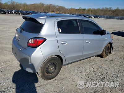 Trzecie zdjęcie samochodu z tyłu: 2021 MITSUBISHI MIRAGE ES VIN:ML32AUHJ6MH003215 - miniatura