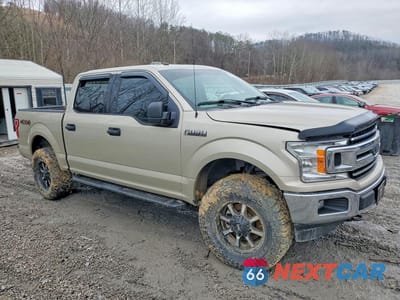 Czwarte zdjęcie samochodu z boku: 2018 FORD F150 SUPERCREW VIN:1FTEW1EP5JFB02957 - miniatura