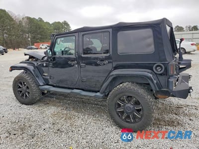 Drugie zdjęcie samochodu z przodu: 2014 JEEP WRANGLER UNLIMITED SAHARA VIN:1C4BJWEG5EL140629 - miniatura