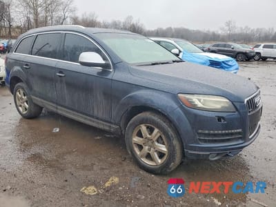 Czwarte zdjęcie samochodu z boku: 2012 AUDI Q7 PREMIUM PLUS VIN:WA1LGAFE0CD003277 - miniatura