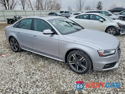 Czwarte zdjęcie samochodu z boku: 2016 AUDI A4 PREMIUM S-LINE VIN:WAUBFAFL8GN016049 - miniatura