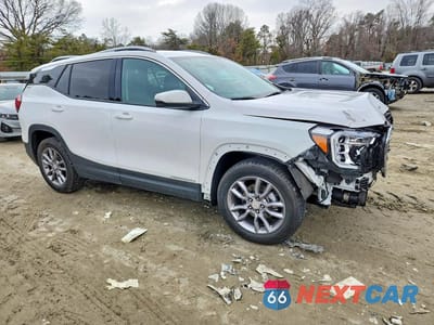 Czwarte zdjęcie samochodu z boku: 2022 GMC TERRAIN SLT VIN:3GKALVEV6NL110501 - miniatura