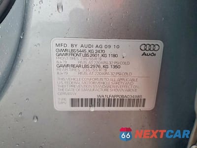 Zdjęcie 13 z 13 samochodu: 2011 AUDI Q5 PREMIUM PLUS VIN:WA1LFAFP0BA034985 - miniatura