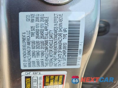 Zdjęcie 12 z 12 samochodu: 2023 ACURA RDX A-SPEC VIN:5J8TC2H65PL006153 - miniatura