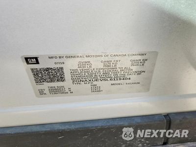 Zdjęcie 12 z 13 samochodu: 2020 CHEVROLET EQUINOX LT VIN:2GNAXUEV5L6119404 - miniatura