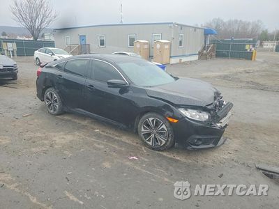 Czwarte zdjęcie samochodu z boku: 2017 HONDA CIVIC EX VIN:2HGFC1F45HH633216 - miniatura