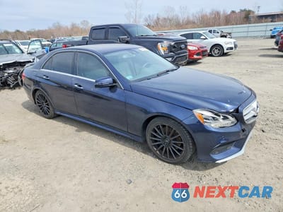 Czwarte zdjęcie samochodu z boku: 2015 MERCEDES-BENZ E 350 4MATIC VIN:WDDHF8JB8FB120812 - miniatura