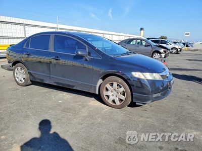Czwarte zdjęcie samochodu z boku: 2010 HONDA CIVIC LX VIN:19XFA1F55AE072028 - miniatura