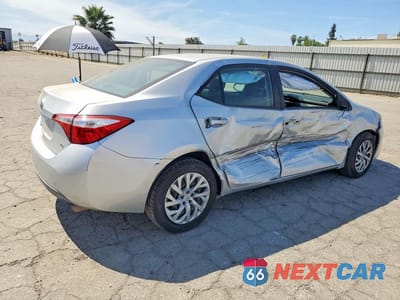 Trzecie zdjęcie samochodu z tyłu: 2018 TOYOTA COROLLA LE VIN:2T1BURHE9JC972429 - miniatura