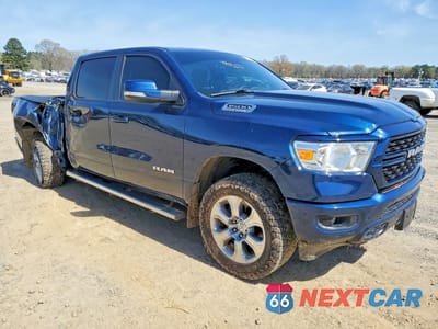 Czwarte zdjęcie samochodu z boku: 2022 RAM 1500 BIG HORN VIN:1C6SRFFT3NN129306 - miniatura