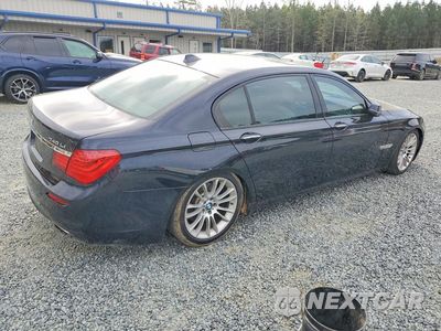 Trzecie zdjęcie samochodu z tyłu: 2015 BMW 740 LI VIN:WBAYE4C50FD946908 - miniatura