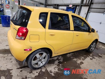 Trzecie zdjęcie samochodu z tyłu: 2006 CHEVROLET AVEO LT VIN:KL1TG69656B545599 - miniatura