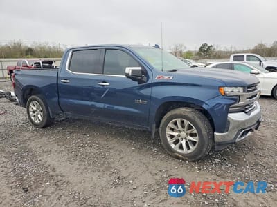 Czwarte zdjęcie samochodu z boku: 2020 CHEVROLET SILVERADO K1500 LTZ VIN:3GCUYGED8LG359076 - miniatura