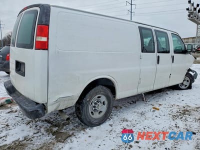 Trzecie zdjęcie samochodu z tyłu: 2012 CHEV EXPRESS G1500 VIN:1GCWGGBA6C1148625 - miniatura