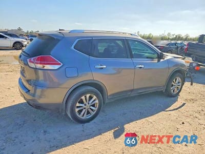 Trzecie zdjęcie samochodu z tyłu: 2015 NISSAN ROGUE SV VIN:KNMAT2MT4FP503235 - miniatura