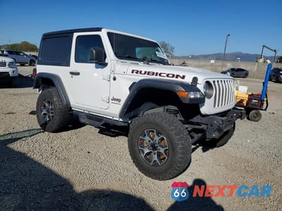 Czwarte zdjęcie samochodu z boku: 2022 JEEP WRANGLER RUBICON VIN:1C4HJXCN3NW253382 - miniatura