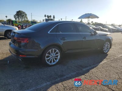 Trzecie zdjęcie samochodu z tyłu: 2019 AUDI A4 PREMIUM PLUS VIN:WAUHMAF40KA107714 - miniatura