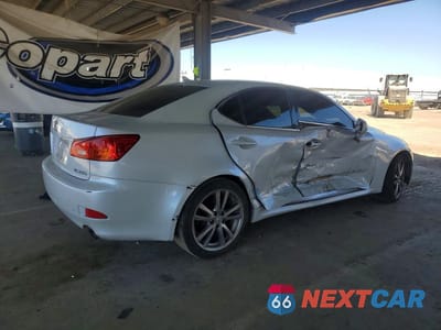 Trzecie zdjęcie samochodu z tyłu: 2008 LEXUS IS 250 BASE VIN:JTHBK262485055541 - miniatura