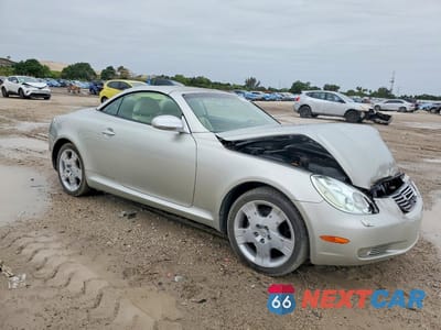 Czwarte zdjęcie samochodu z boku: 2003 LEXUS SC 430 BASE VIN:JTHFN48YX30048220 - miniatura