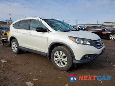 Czwarte zdjęcie samochodu z boku: 2014 HONDA CR-V EXL VIN:5J6RM4H74EL052915 - miniatura