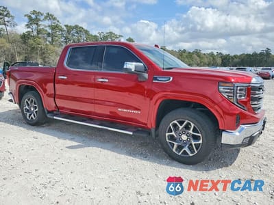 Czwarte zdjęcie samochodu z boku: 2026 GMC SIERRA K1500 SLT VIN:3GTUUDED4TG201506 - miniatura