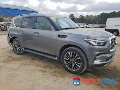 Czwarte zdjęcie samochodu z boku: 2018 INFINITI QX80 BASE VIN:JN8AZ2NF2J9661100 - miniatura